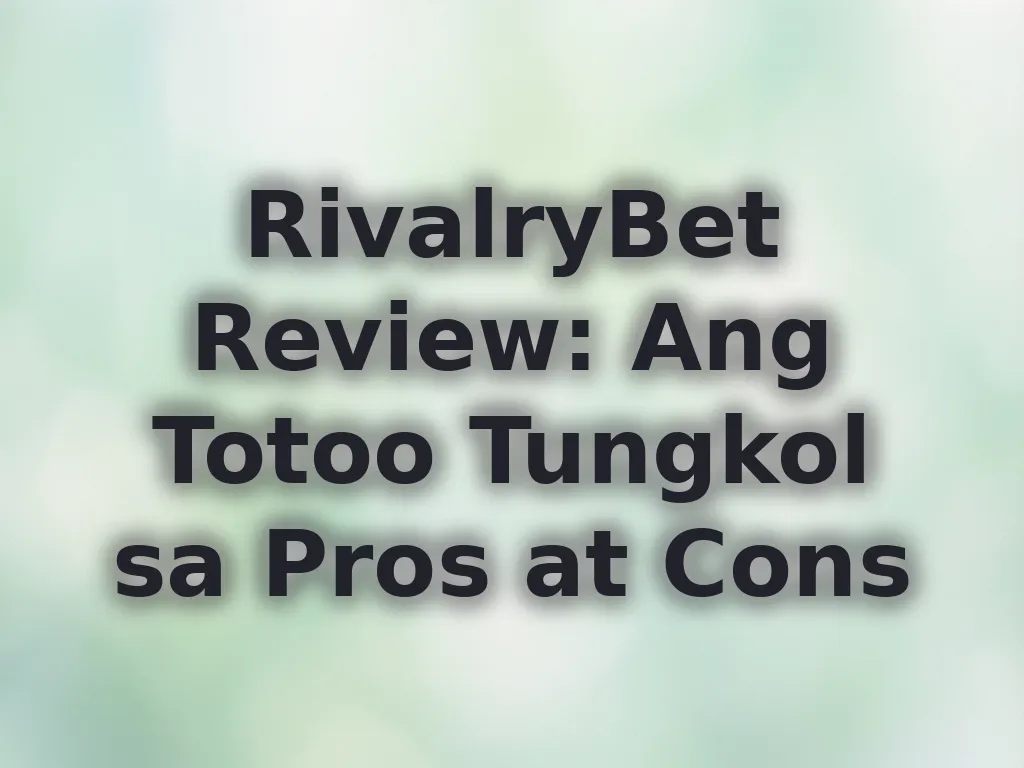 RivalryBet Review